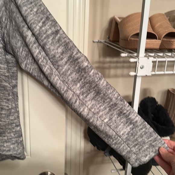 CAbi Ponte Military Button Down Grey Jacket Size Large - Picture 5 of 5